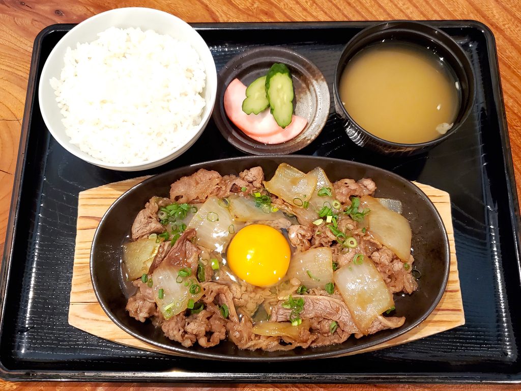 十和田名物　牛バラ焼き和食セット